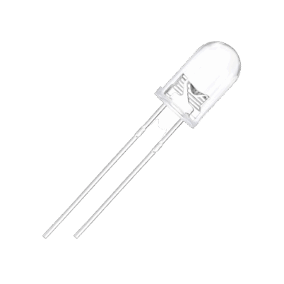 LED YELLOW 5MM GLASS ال ای دی زرد 5میلی متر