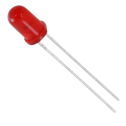LED RED 5MM مات ال ای دی قرمز 5میلی متر