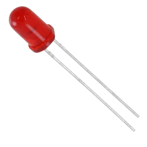 LED RED 5MM مات ال ای دی قرمز 5میلی متر