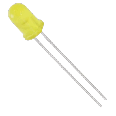 LED YELLOW 5MM مات ال ای دی زرد 5میلی متر