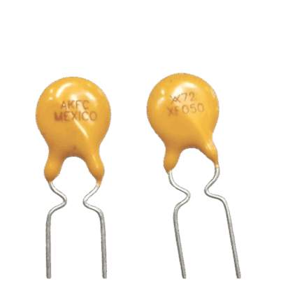 فیوز برگشت پذیر RESETTABLE RXEF050 PPTC 500MA 72V