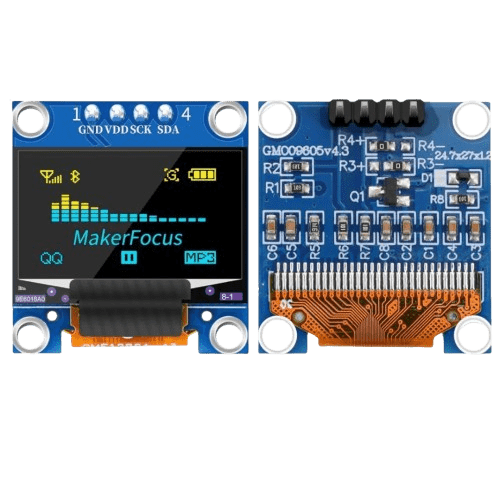ماژول OLED 0.96INCH BLUE&YELLOW WITH SPI