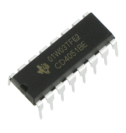 ایسی CD4051B DIP COPY