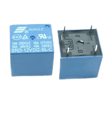 RELAY 12V 10A CASE LARGEرله