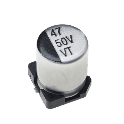 خازن الکترولیت 47UF 50V 6.3*7.7