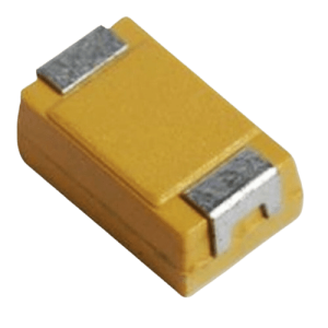 CAP TANTAL 100UF 25V CASE B خازن تانتال