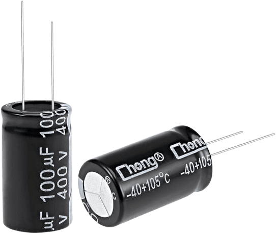 CAP 100UF 400V BLACK خازن الکترولیت دیپ