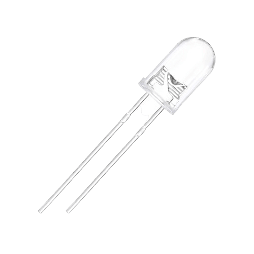 LED YELLOW 5MM GLASS ال ای دی زرد 5میلی متر