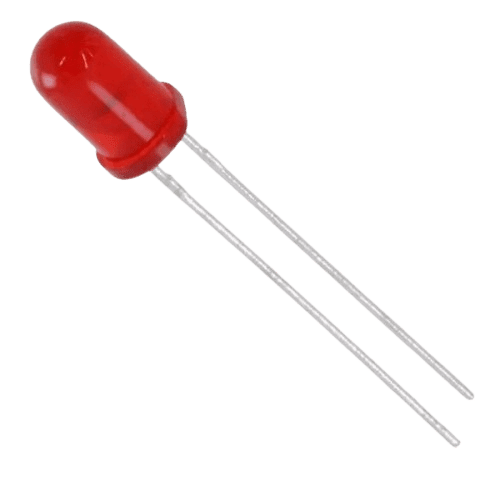 LED RED 5MM مات ال ای دی قرمز 5میلی متر