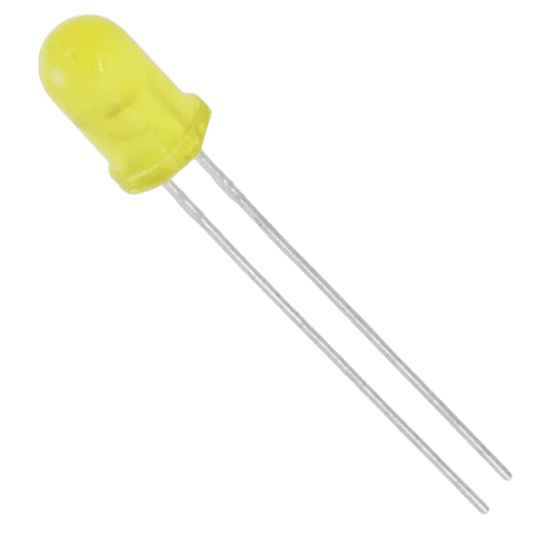 LED YELLOW 5MM مات ال ای دی زرد 5میلی متر