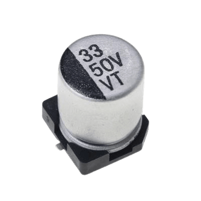 خازن الکترولیت 33UF 50V 6.3*7.7