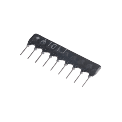 ARRAY 100R 9PIN DIP مقاومت اره ای