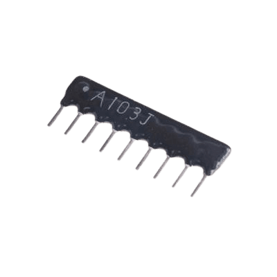 ARRAY 10K 9PIN DIP مقاومت اره ای
