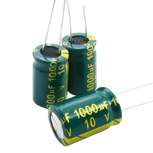 CAP 1000UF 10V GREEN خازن الکترولیت دیپ