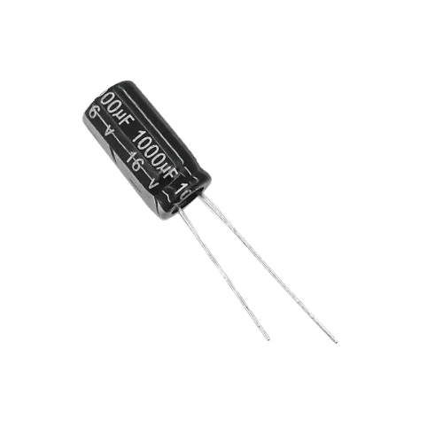 CAP 1000UF 16V BLACK خازن الکترولیت دیپ