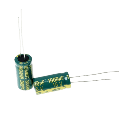 CAP 1000UF 16V GREEN خازن الکترولیت دیپ