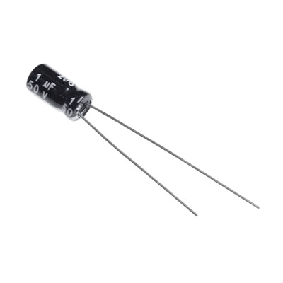 CAP 1UF 50V BLACK خازن الکترولیت دیپ