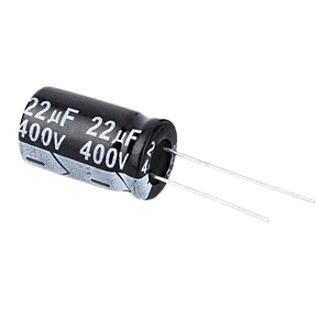 CAP 22UF 400V BLACK خازن الکترولیت دیپ