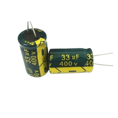 CAP 33UF 400V GREEN خازن الکترولیت دیپ