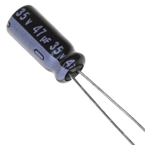 CAP 47UF 35V BLACK خازن الکترولیت دیپ