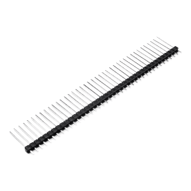 PIN HEADER 1×40 15MM پین هدر نری صاف مس