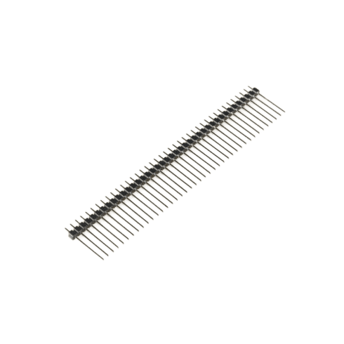 PIN HEADER 1×40 21MM پین هدر نری صاف مس