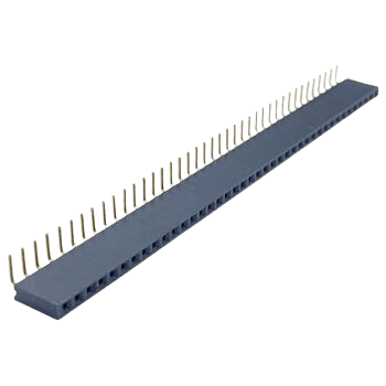 PIN HEADER 1×40 پین هدر مادگی رایت مس