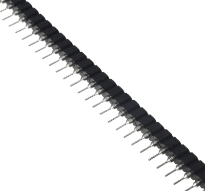 PIN HEADER 1×40 پین هدر نظامی مادگی صاف مس