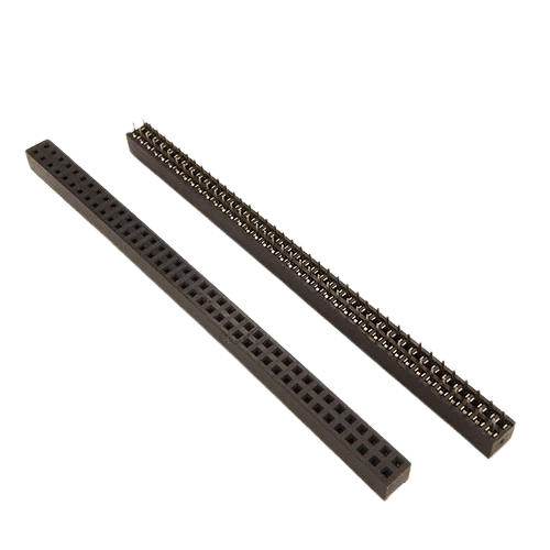 PIN HEADER 2*40 پین هدر مادگی صاف مس