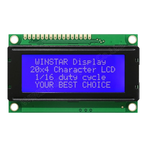 LCD 4*20 BLUE فریم بزرگ