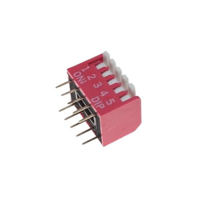5KEY 10PIN دیپ سوئیچ پیانویی 5 کلید 10 پین