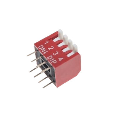 4KEY 8PIN دیپ سوئیچ پیانویی 4 کلید 8 پین