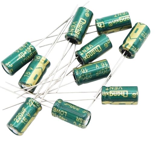 CAP 2200UF 50V GREEN خازن الکترولیت دیپ