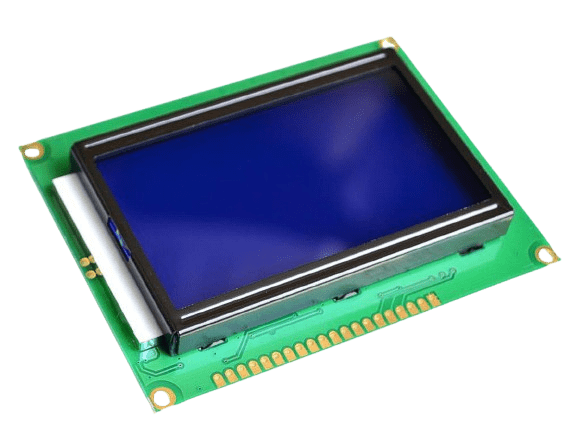 LCD 64*128 BLUE درجه یک