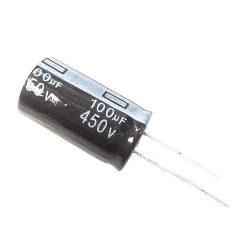 CAP 100UF 450V BLACK خازن الکترولیت دیپ