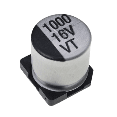 خازن الکترولیت CAP ELEC 1000UF 16V 10*10.5MM SMD