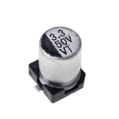 خازن الکترولیت CAP ELEC 3.3UF 50V 4*5.4MM SMD