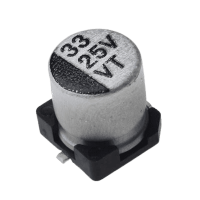 خازن الکترولیت CAP ELEC 33UF 25V 5*5.4MM SMD