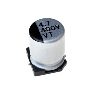 خازن الکترولیت CAP ELEC 4.7UF 400V 8*10.5MM SMD