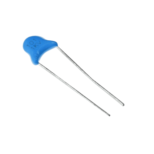 خازن مایلار CAP MYLAR 100PF 1KV