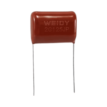 خازن پلی استر CAP POLY 1.2UF 400V CBB22 WEIDY