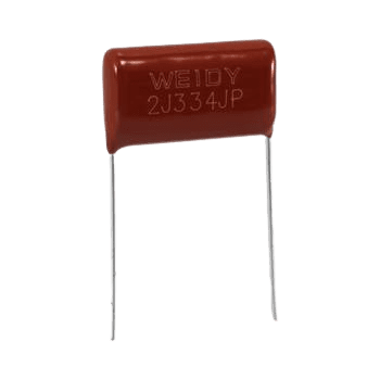 خازن پلی استر CAP POLY 330NF 630V CBB22 WEIDY