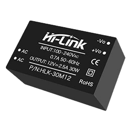 منبع تغذیه AC TO DC 220V TO 12V 2.5A HLK-30M12