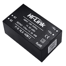 منبع تغذیه AC TO DC 220V TO 12V 3.3A HLK-40M12