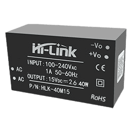 منبع تغذیه AC TO DC 220V TO 15V 2.6A HLK-40M15
