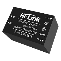 منبع تغذیه AC TO DC 220V TO 15V 200MA HLK-PM15