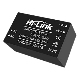 منبع تغذیه AC TO DC 220V TO 15V 2A HLK-30M15
