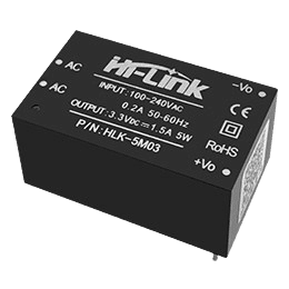 منبع تغذیه AC TO DC 220V TO 3.3V 1.5A HLK-5M03