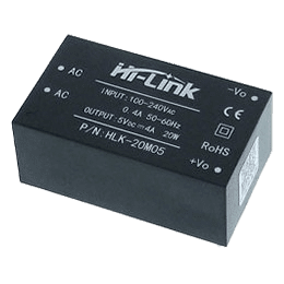 منبع تغذیه AC TO DC 220V TO 5V 4A HLK-20M05