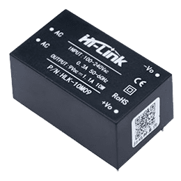 منبع تغذیه AC TO DC 220V TO 9V 1.1A HLK-10M09